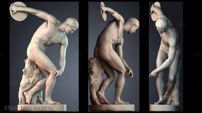 STKA_1855 stl model for CNC