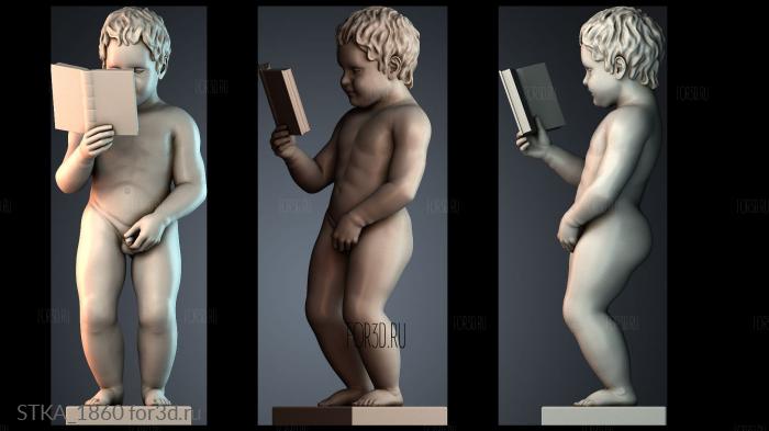 STKA_1860 stl model for CNC