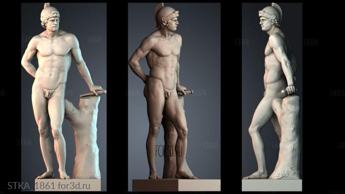 STKA_1861 stl model for CNC