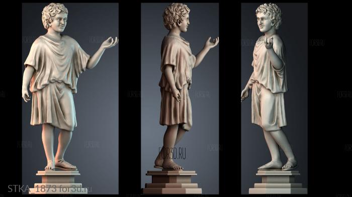 STKA_1873 stl model for CNC