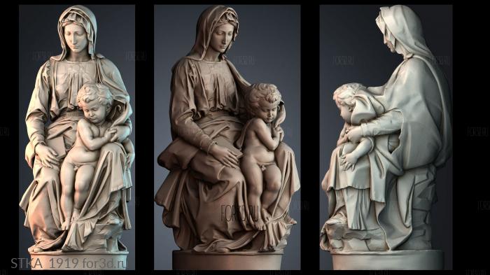 STKA_1919 stl model for CNC