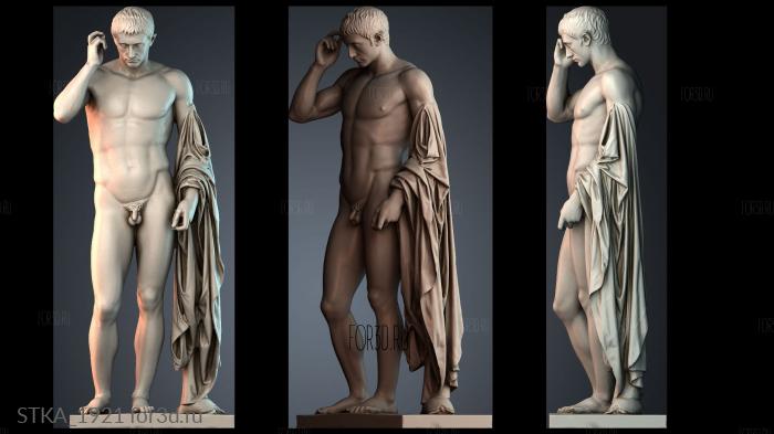 STKA_1921 stl model for CNC