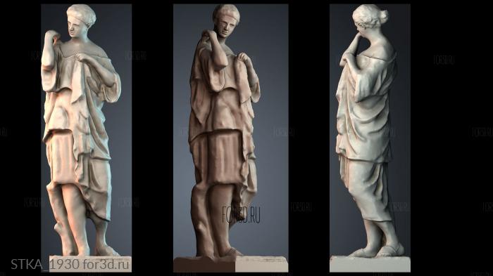 STKA_1930 stl model for CNC