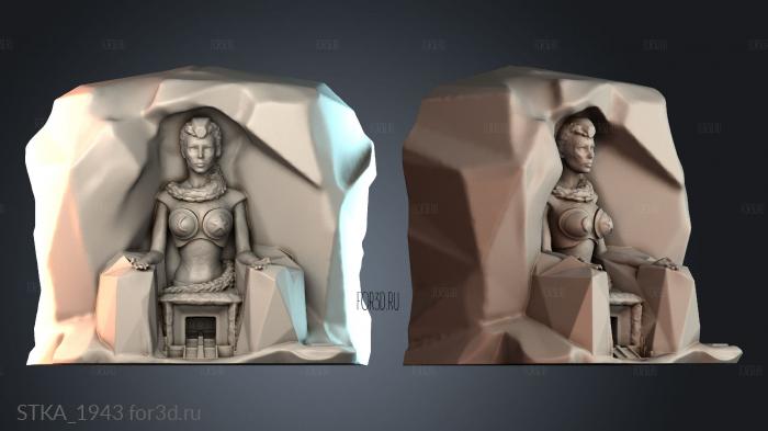 STKA_1943 stl model for CNC