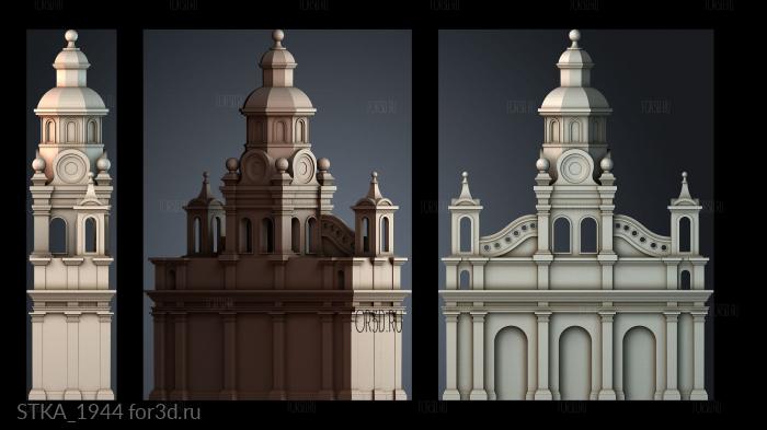 STKA_1944 stl model for CNC
