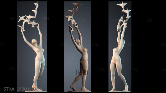 STKA_1980 stl model for CNC