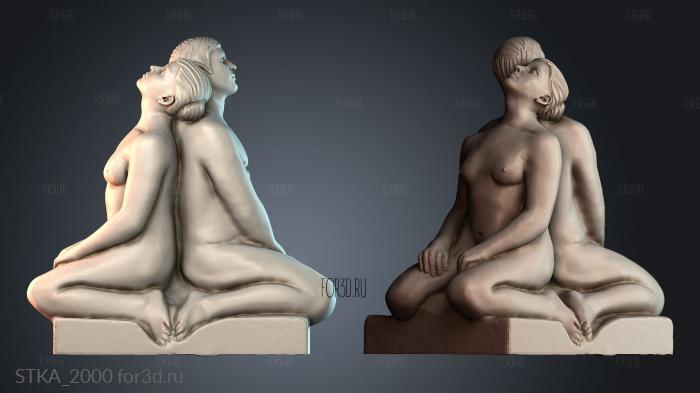 STKA_2000 stl model for CNC