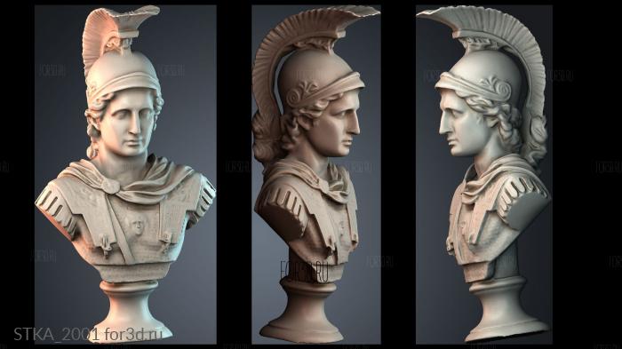 STKA_2001 stl model for CNC