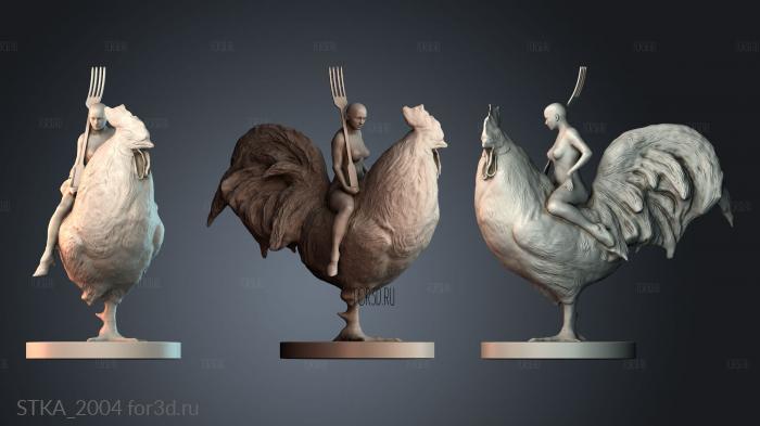 STKA_2004 stl model for CNC