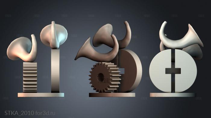 STKA_2010 stl model for CNC