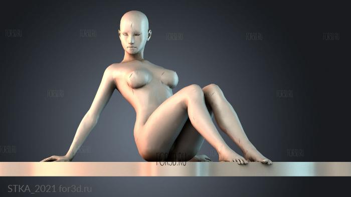 STKA_2021 stl model for CNC