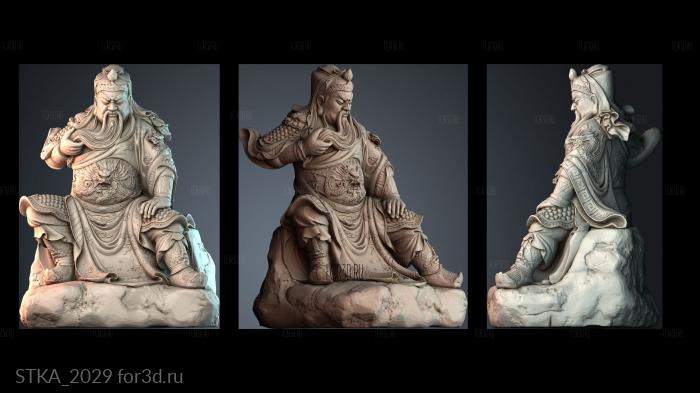 STKA_2029 stl model for CNC