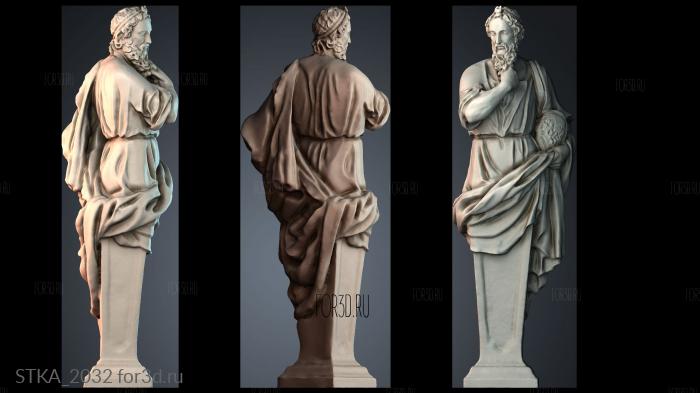 STKA_2032 stl model for CNC