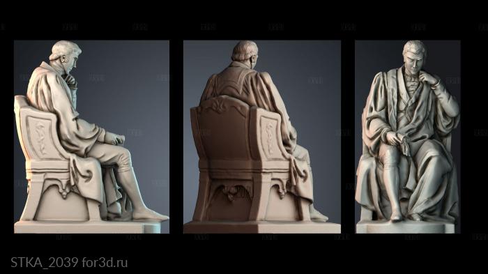 STKA_2039 stl model for CNC