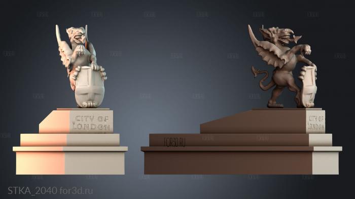 STKA_2040 stl model for CNC