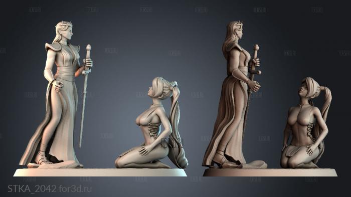 STKA_2042 stl model for CNC