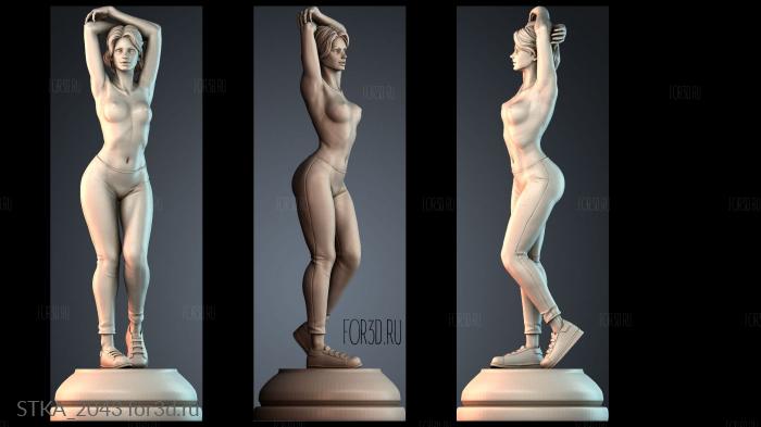 STKA_2043 stl model for CNC