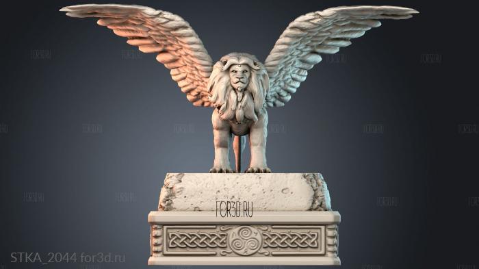 STKA_2044 stl model for CNC