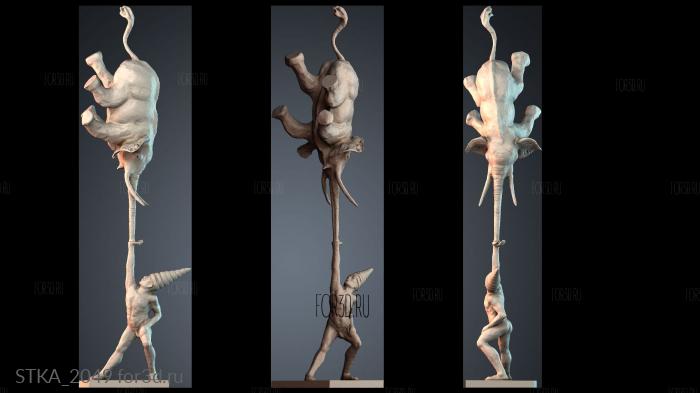 STKA_2049 stl model for CNC