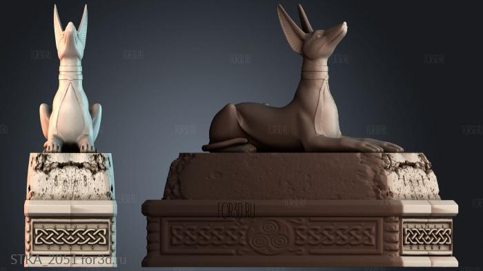 STKA_2051 stl model for CNC