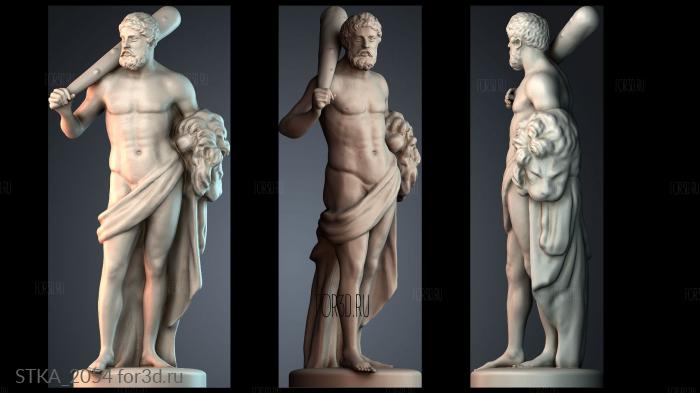 STKA_2054 stl model for CNC