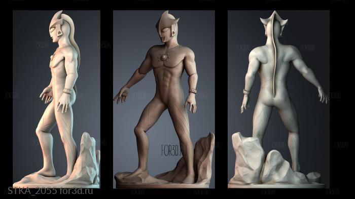 STKA_2055 stl model for CNC