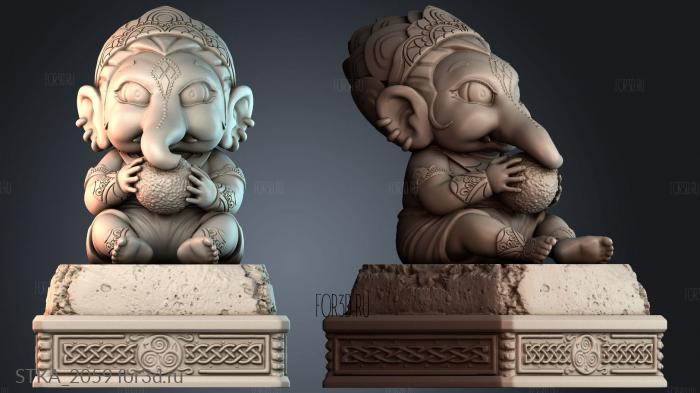 STKA_2059 stl model for CNC