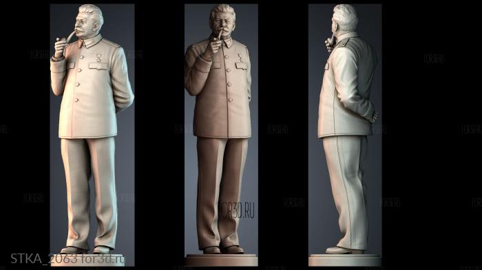 STKA_2063 stl model for CNC