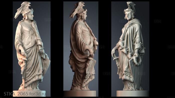 STKA_2065 stl model for CNC