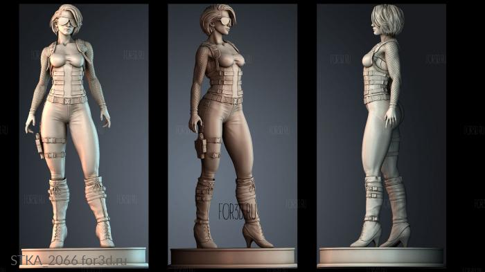 STKA_2066 stl model for CNC