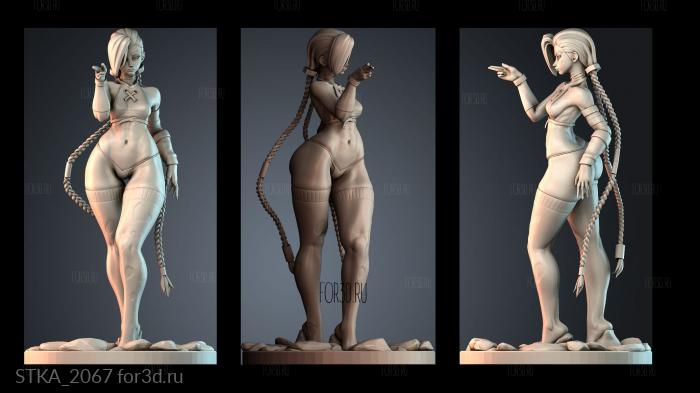 STKA_2067 stl model for CNC