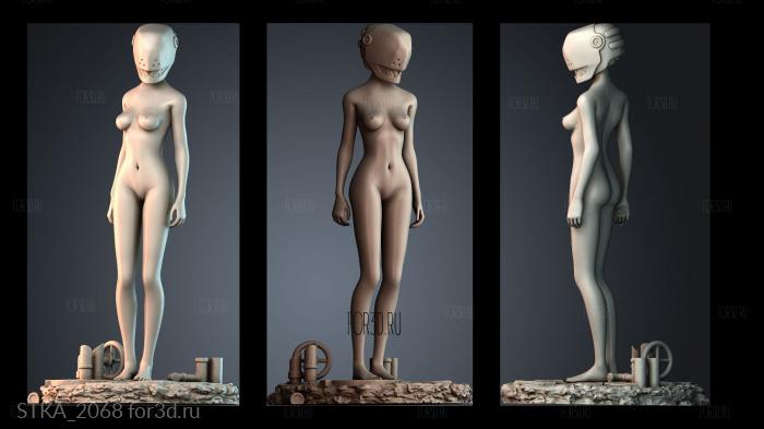 STKA_2068 stl model for CNC