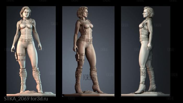 STKA_2069 stl model for CNC