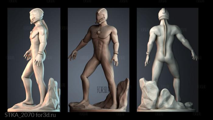 STKA_2070 stl model for CNC