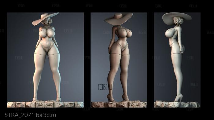 STKA_2071 stl model for CNC