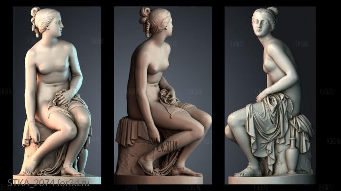 STKA_2074 stl model for CNC