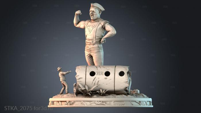 STKA_2075 stl model for CNC