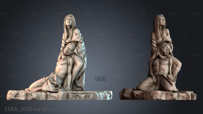 STKA_2076 stl model for CNC