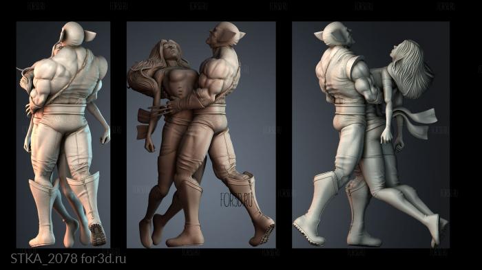 STKA_2078 stl model for CNC