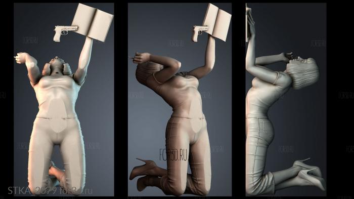 STKA_2079 stl model for CNC