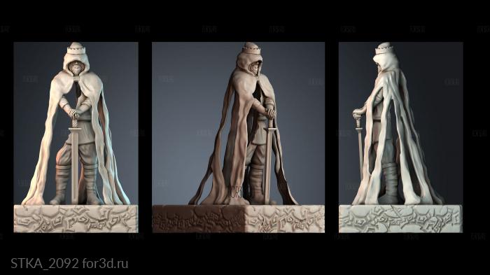 STKA_2092 stl model for CNC