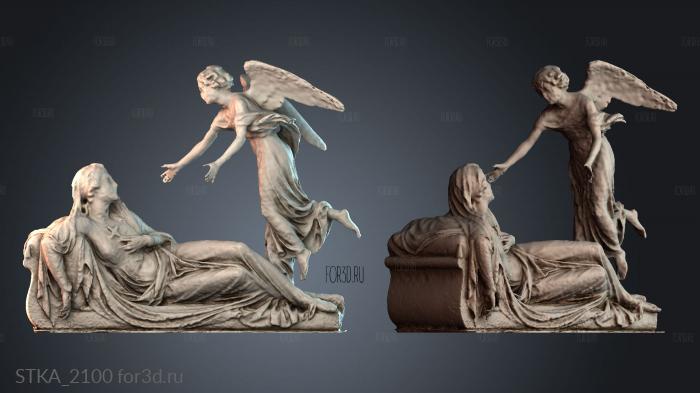 STKA_2100 stl model for CNC