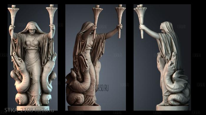 STKA_2108 stl model for CNC