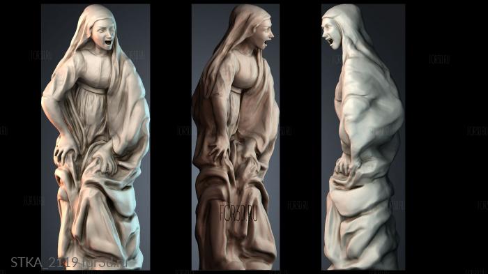 STKA_2119 stl model for CNC