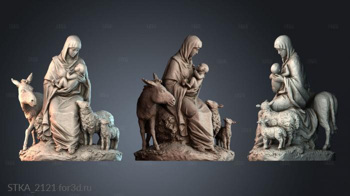 STKA_2121 stl model for CNC