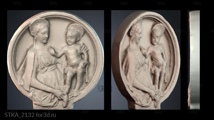 STKA_2132 stl model for CNC