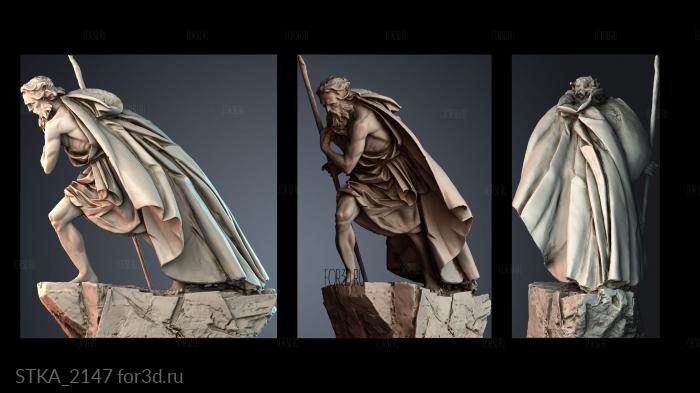 STKA_2147 stl model for CNC