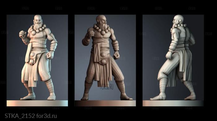 STKA_2152 stl model for CNC