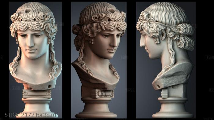 STKA_2172 stl model for CNC