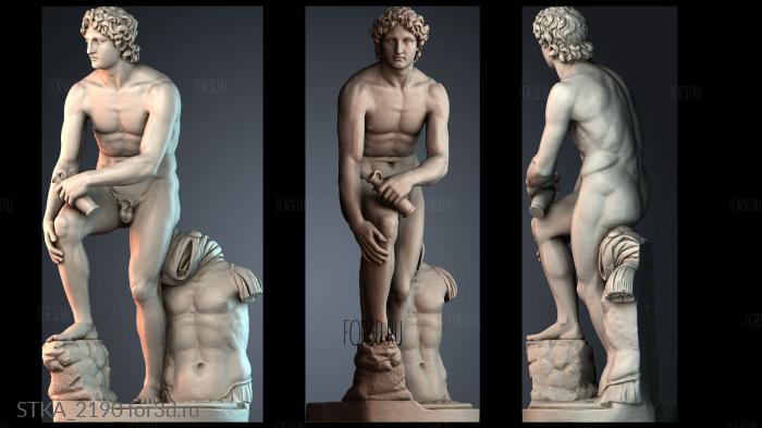 STKA_2190 stl model for CNC